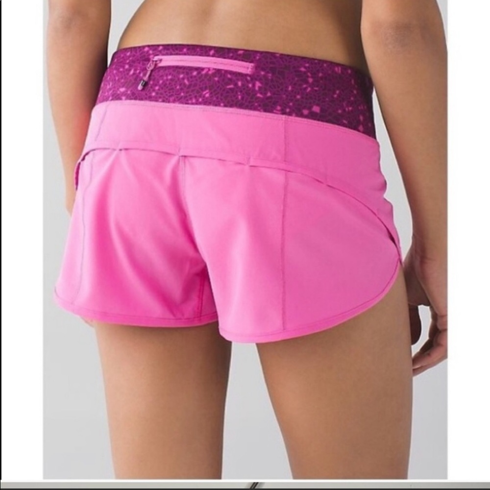 Lululemon speed shorts